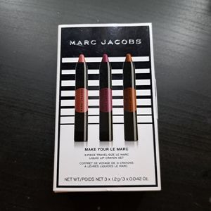 BNIB Marc Jacobs Lip crayon set